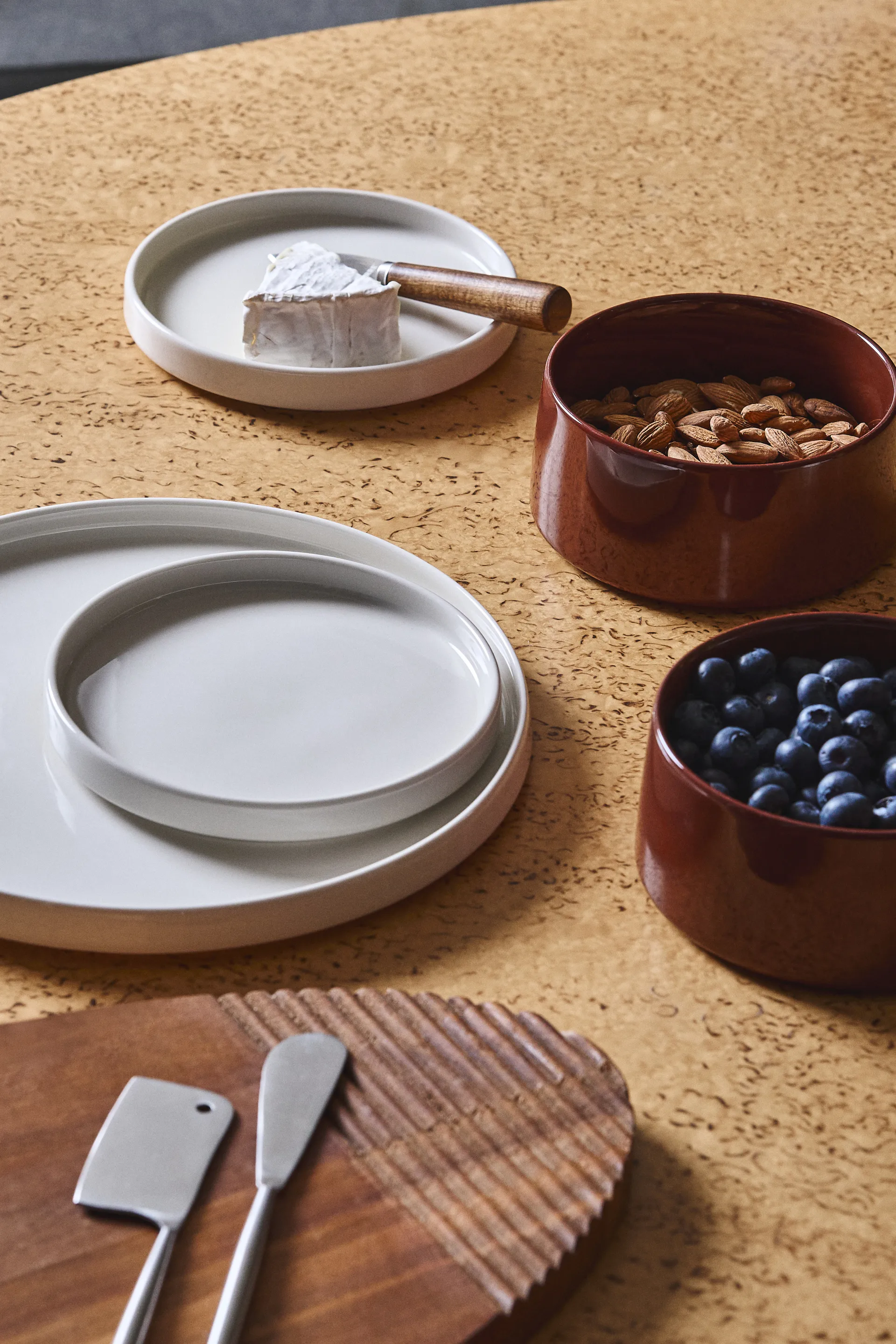 Prato cônico 26cm, Cinza claro Scandi Living