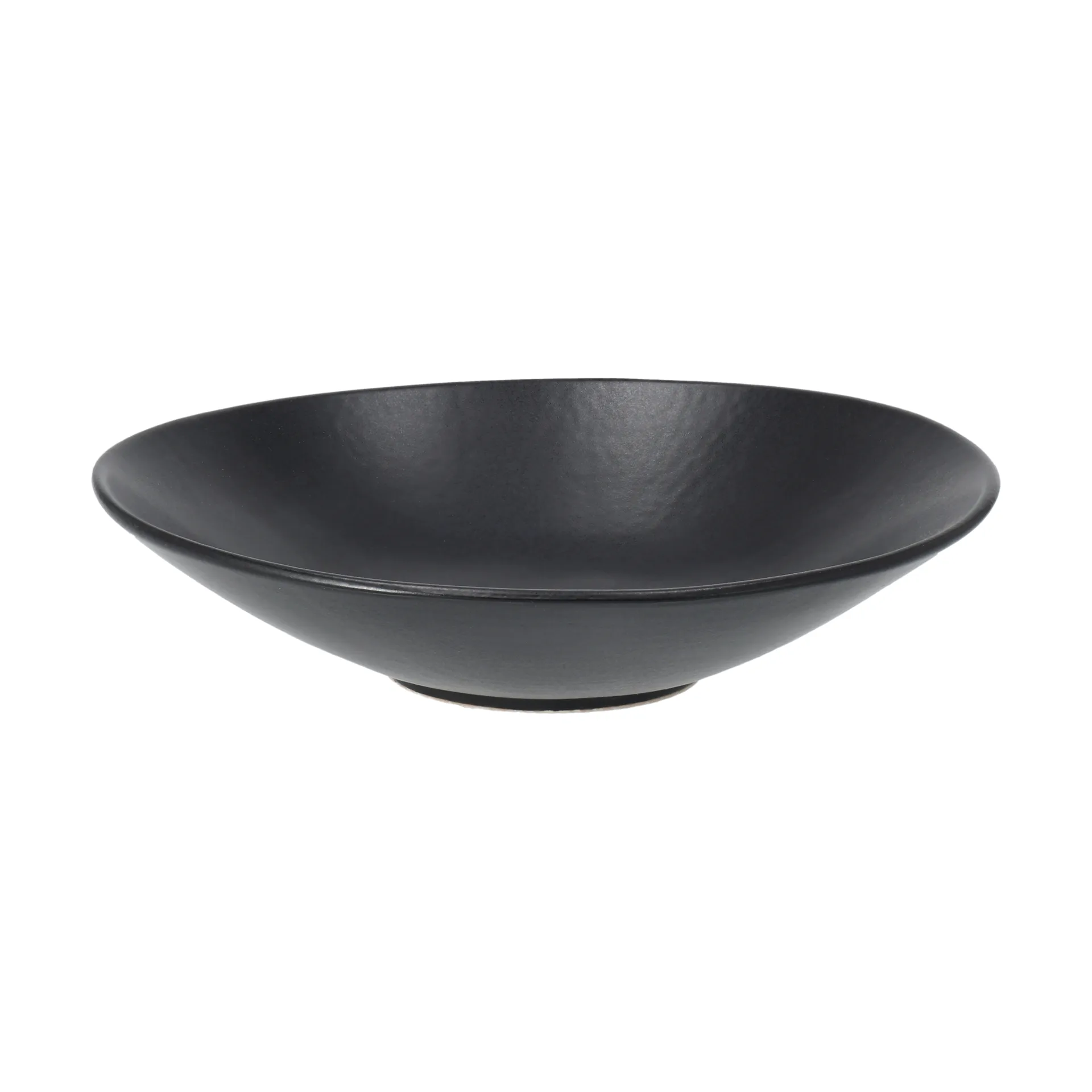 Prato de massa Terra, Preto em grés, Ø22,5 cm Scandi Living