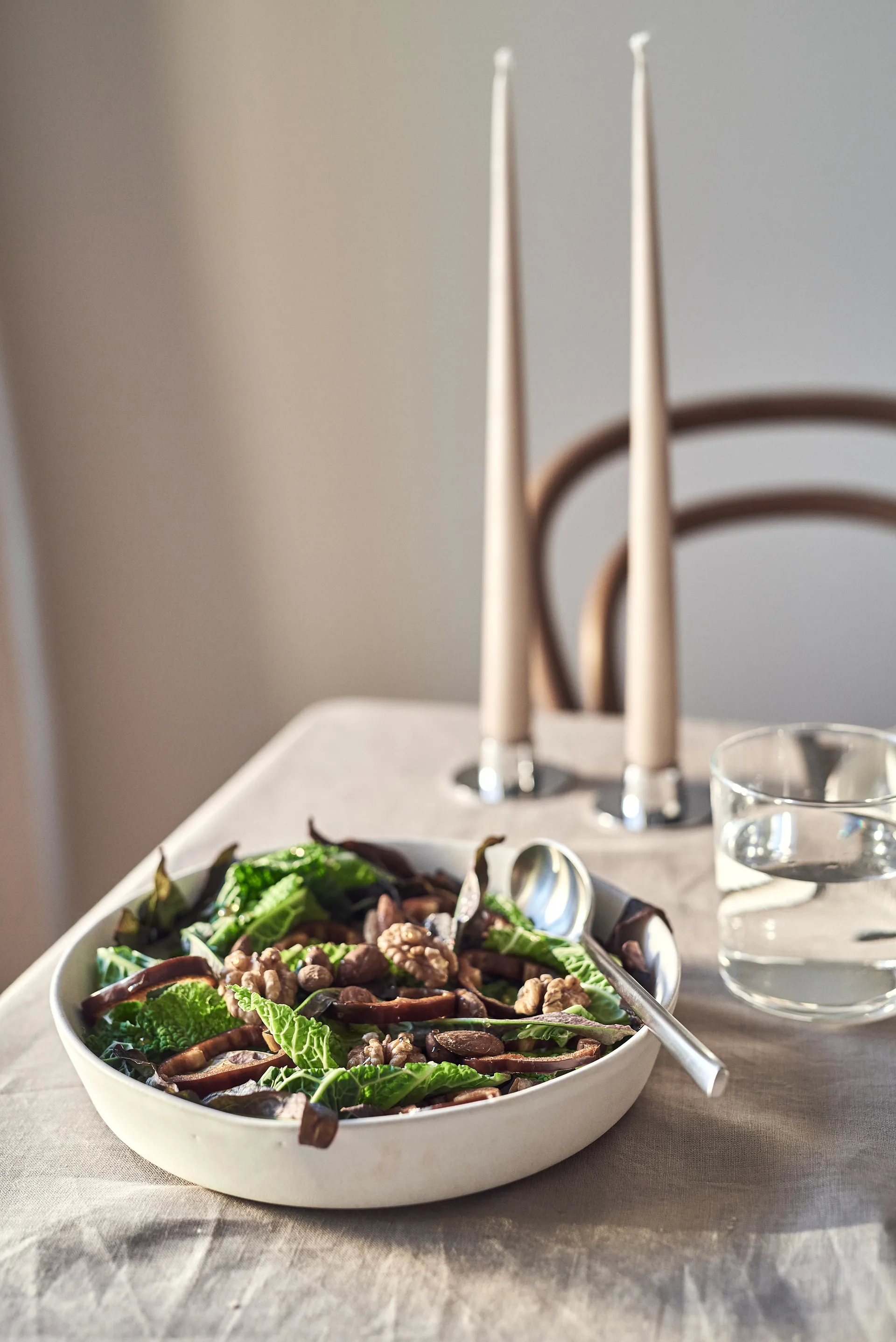 Prato de massas Sandsbro, Off white, Ø23 cm Scandi Living