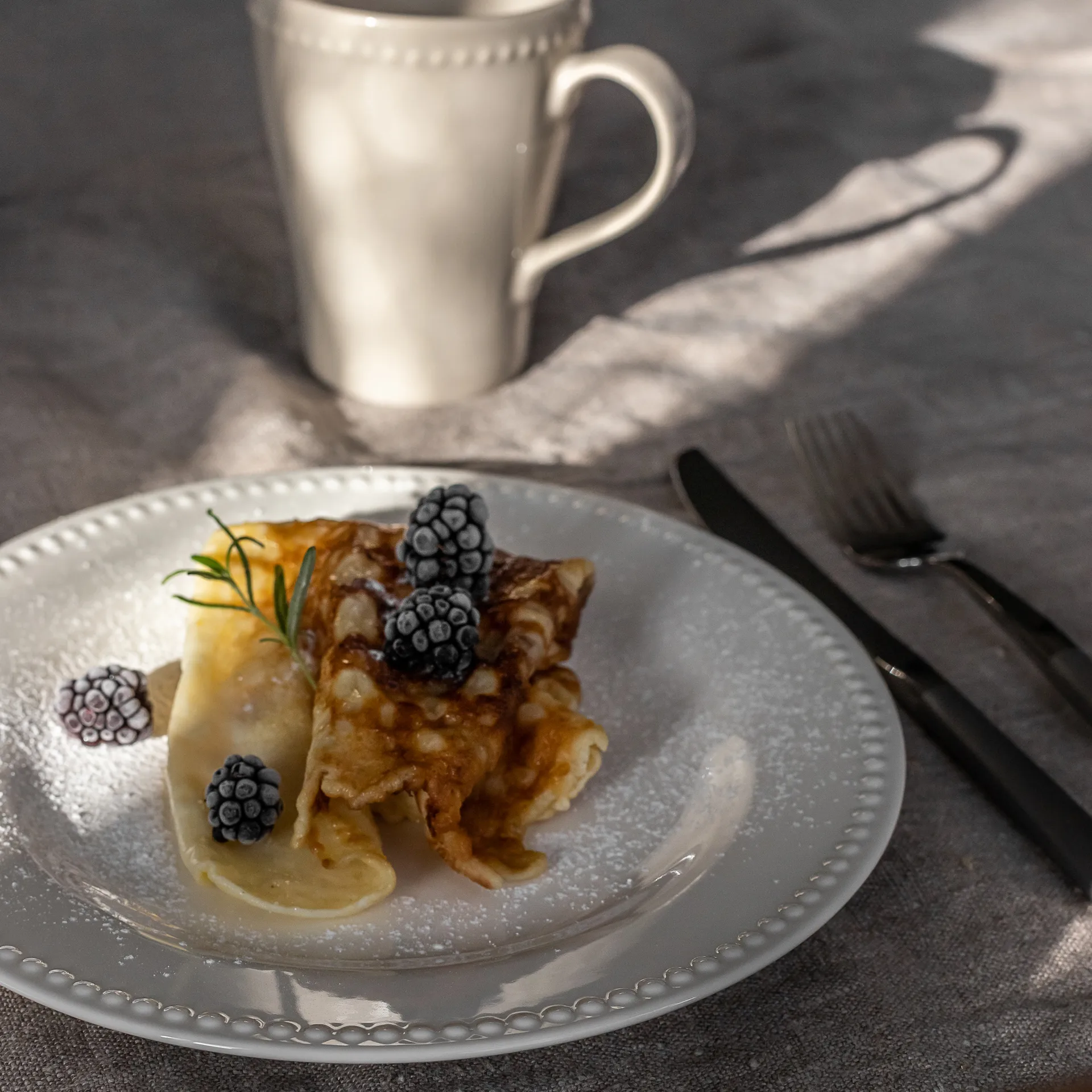 Prato pequeno Dots 22 cm, 4 un. , Creamy white Scandi Living