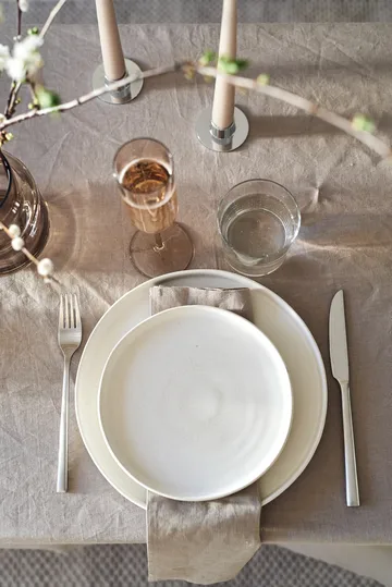 Prato pequeno Sandsbro - Off white, Ø20 cm - Scandi Living