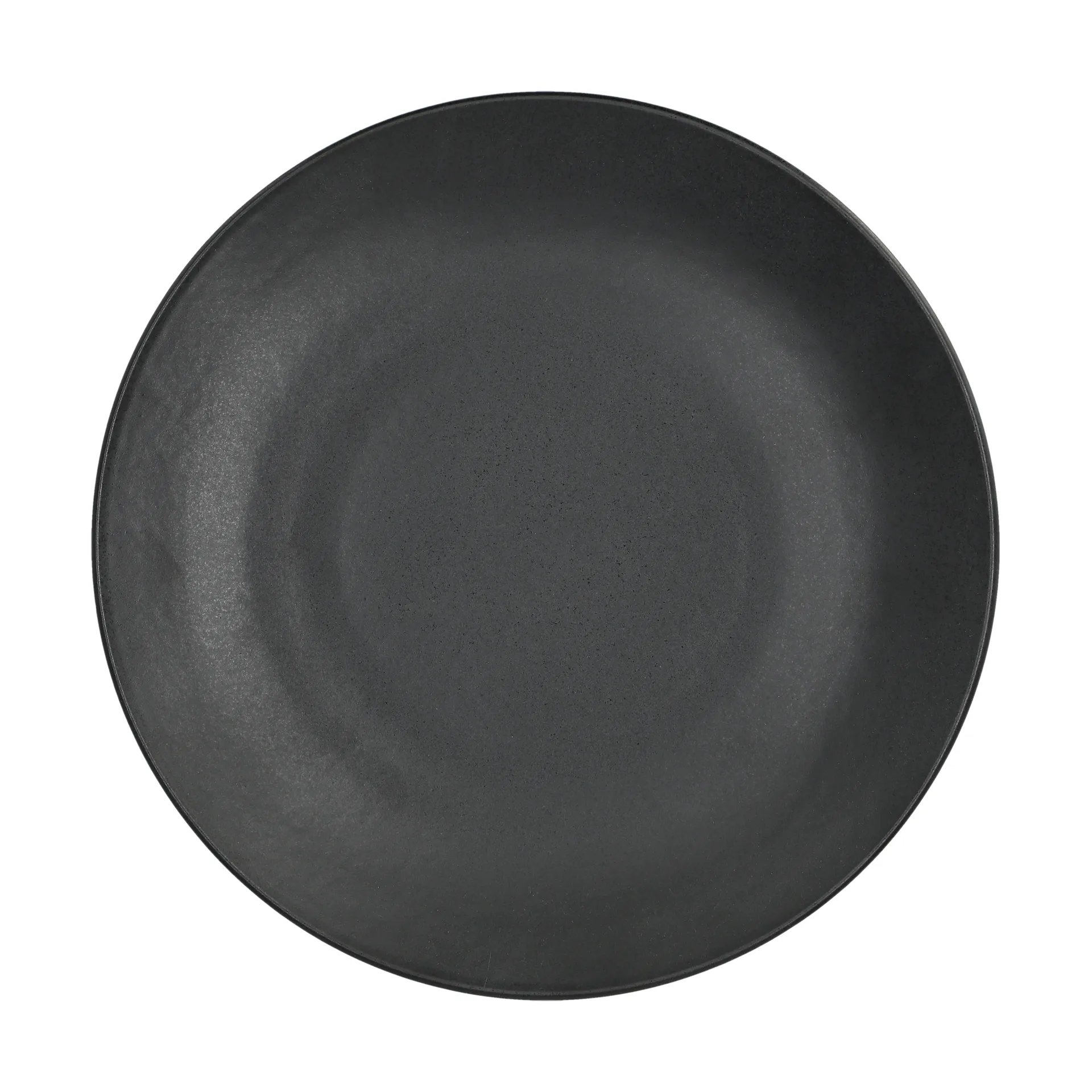 Prato Terra, Preto em grés, Ø26,5 cm Scandi Living
