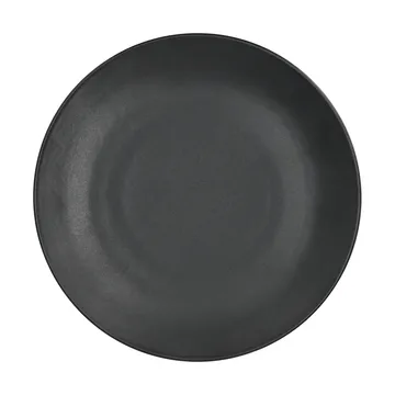 Prato Terra - Preto em grés, Ø26,5 cm - Scandi Living