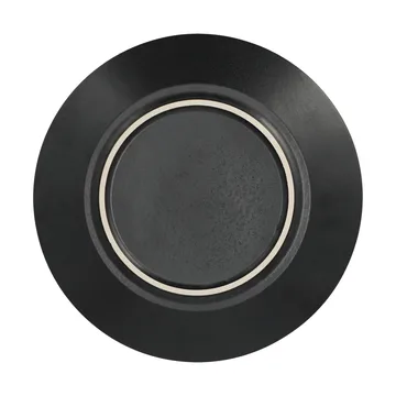 Prato Terra - Preto em grés, Ø26,5 cm - Scandi Living
