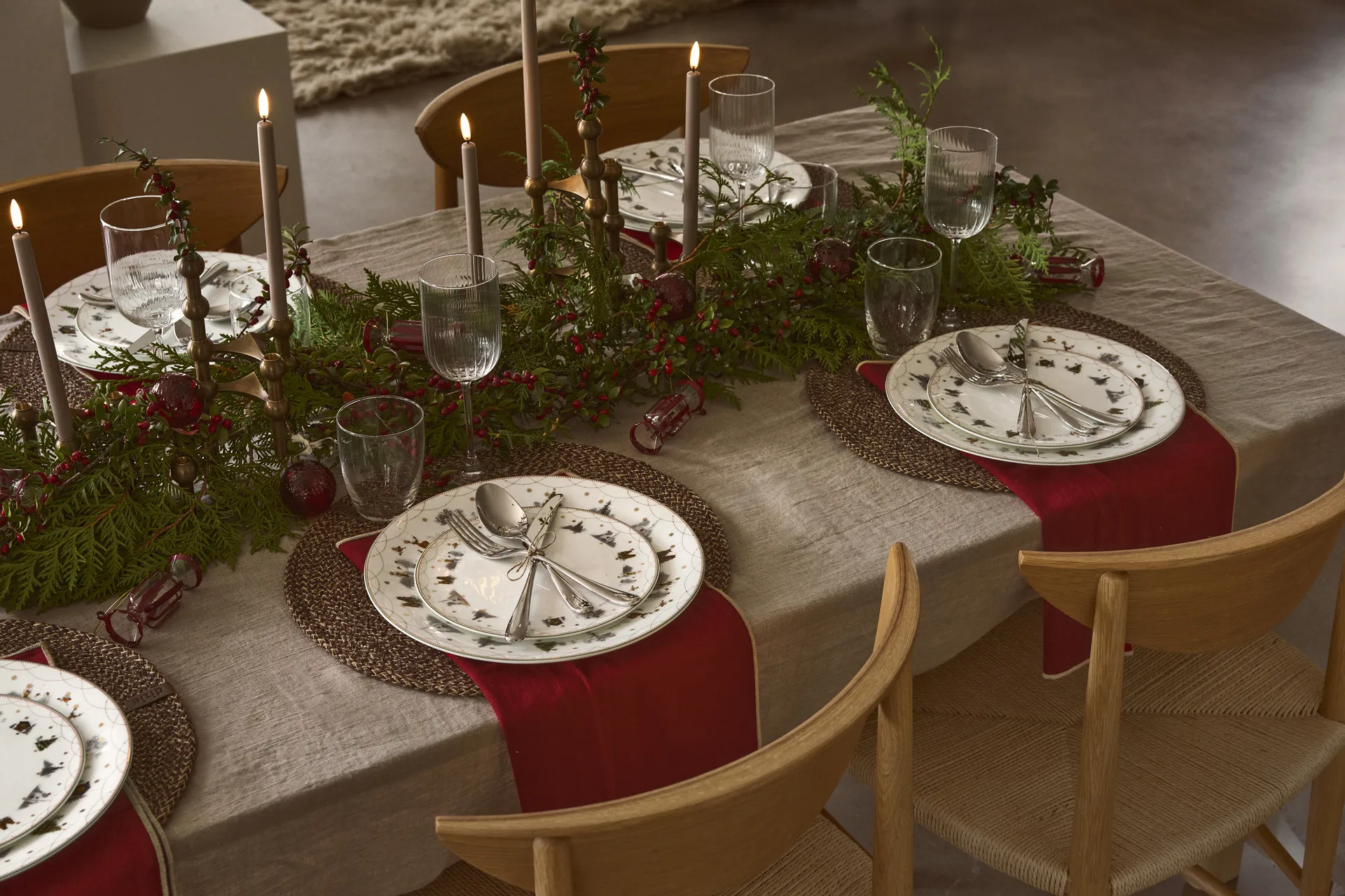 Pristine copo de vinho tinto 41 cl 4 unidades, Claro Scandi Living