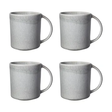 Sandsbro caneca light grey, 30 cl, conjunto de 4 - Scandi Living