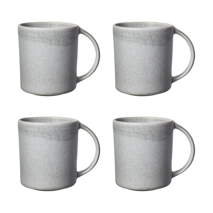 Sandsbro caneca light grey, 30 cl, conjunto de 4 - Scandi Living