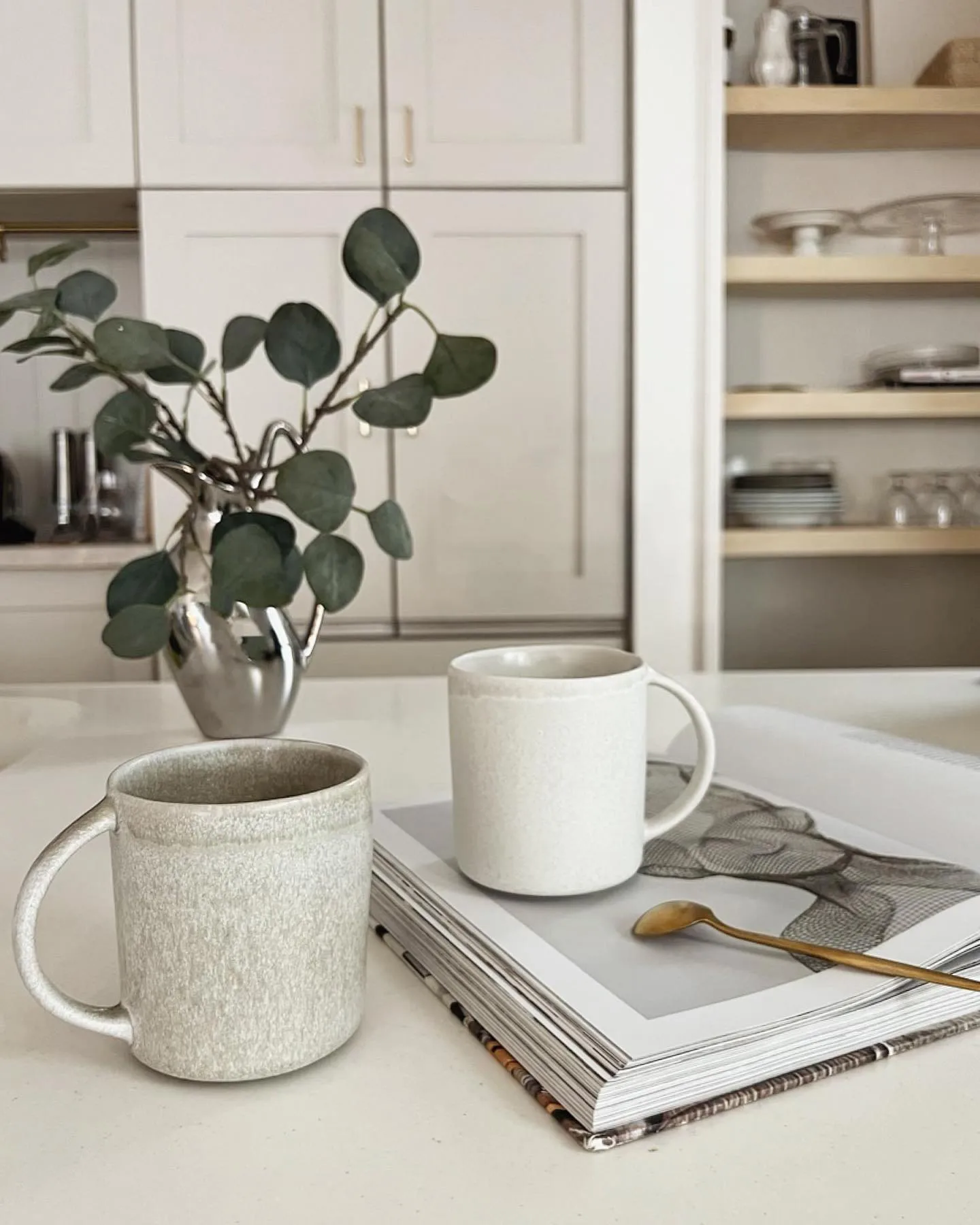 Sandsbro caneca light grey, 30 cl, conjunto de 8,  Scandi Living