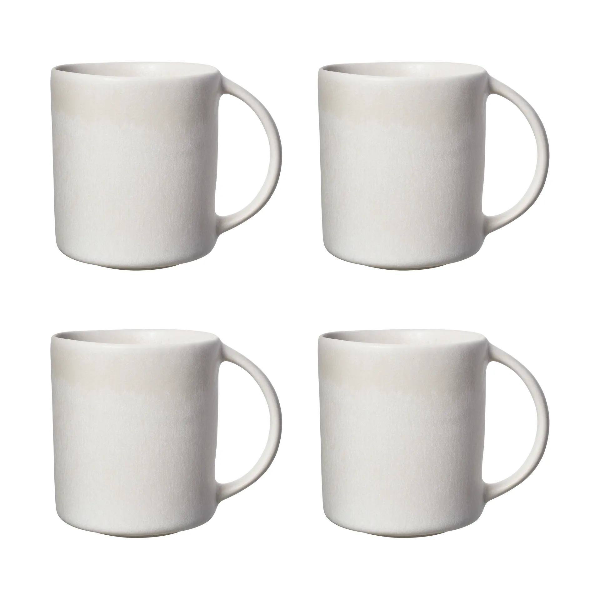Sandsbro caneca off white, 30 cl, conjunto de 4 Scandi Living