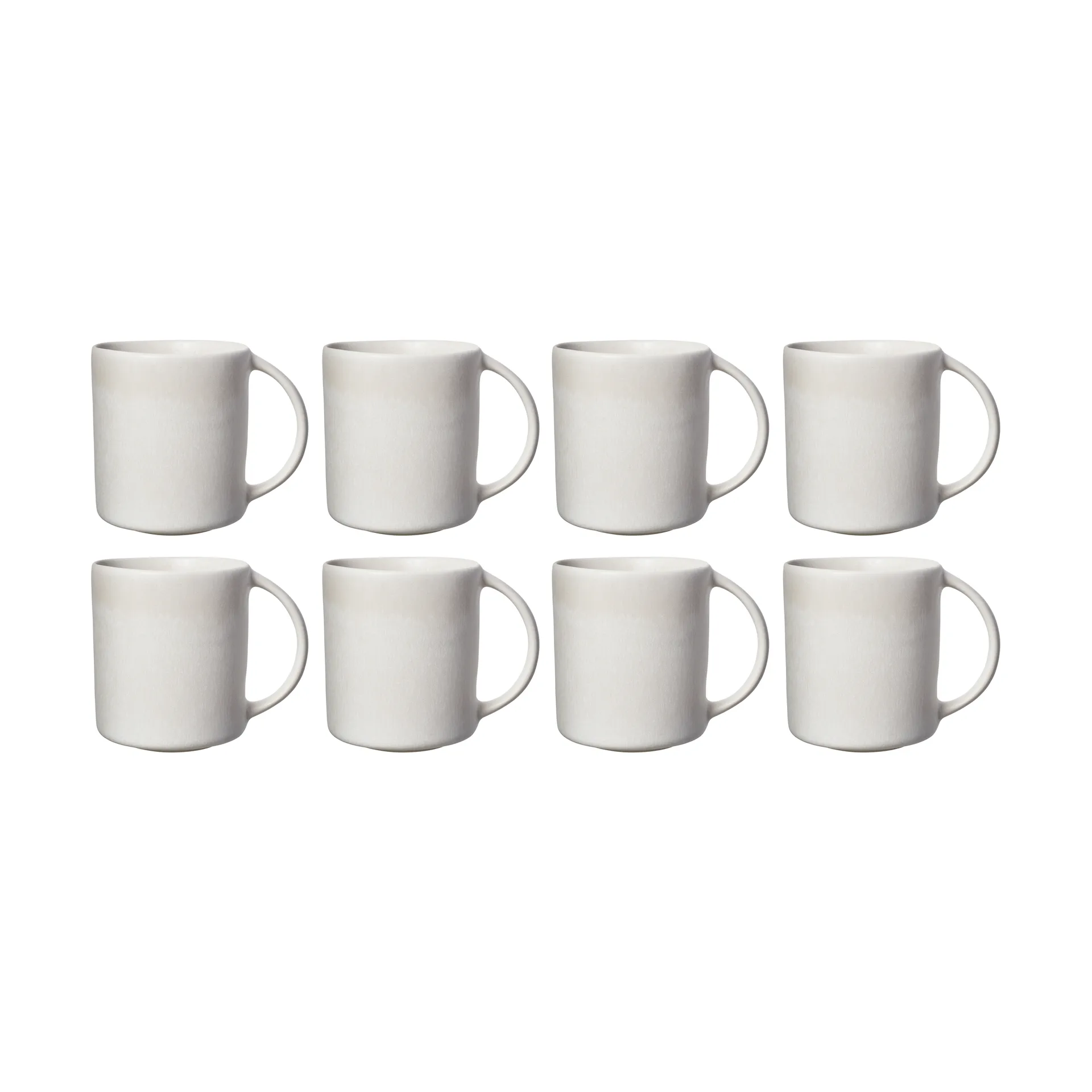 Sandsbro caneca off white, 30 cl, conjunto de 8,  Scandi Living