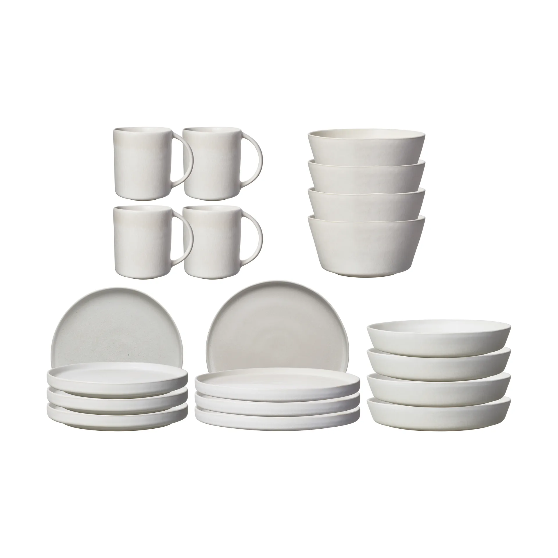 Sandsbro conjunto inicial 20 peças - Off white,  Scandi Living