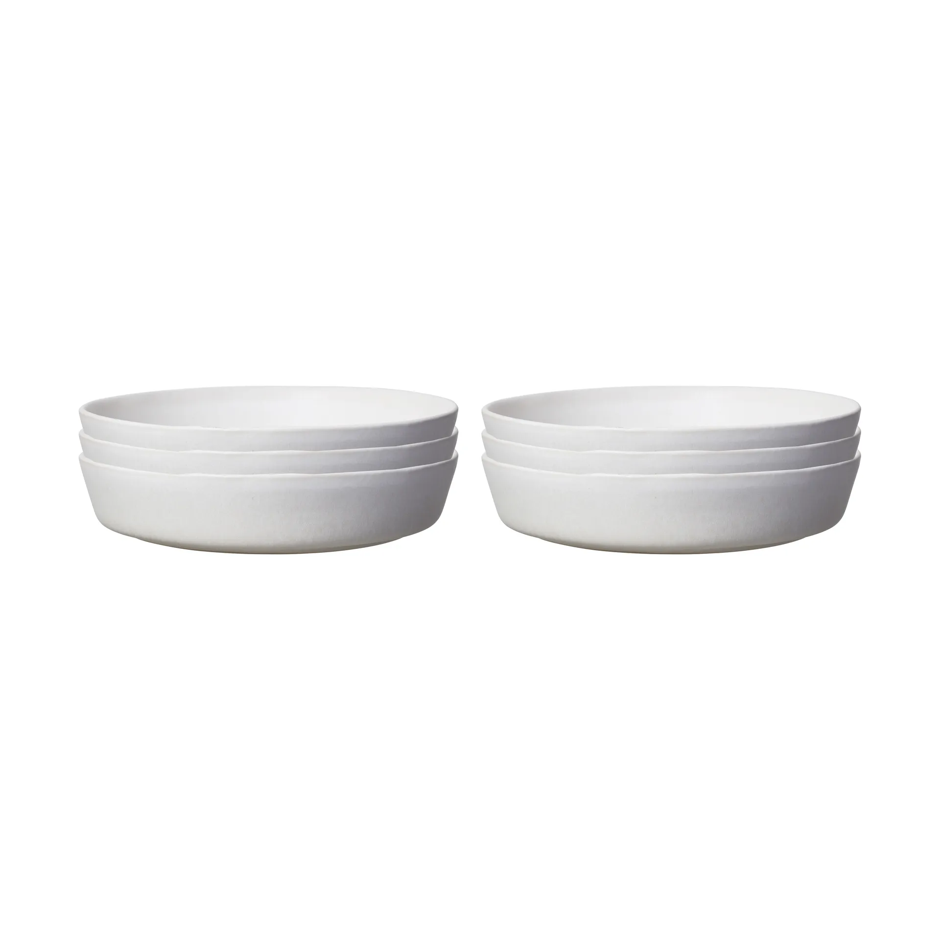 Sandsbro prato de massas off white, Ø23 cm, conjunto de 6,  Scandi Living