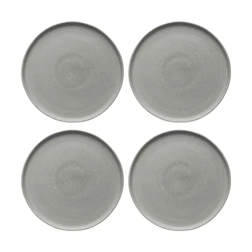 Sandsbro prato light grey, Ø26 cm, conjunto de 4 - Scandi Living