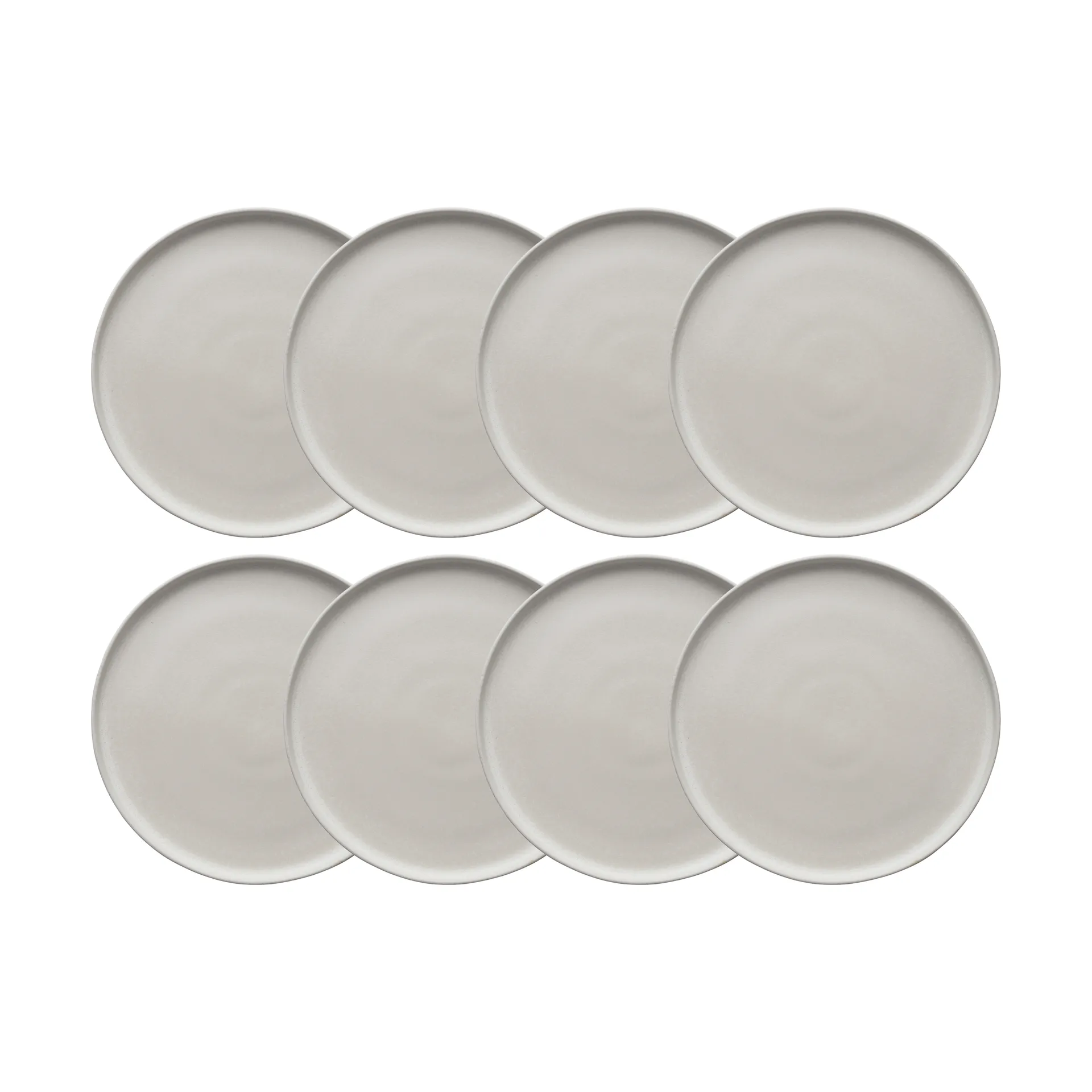 Sandsbro prato off white, Ø26 cm, conjunto de 8,  Scandi Living