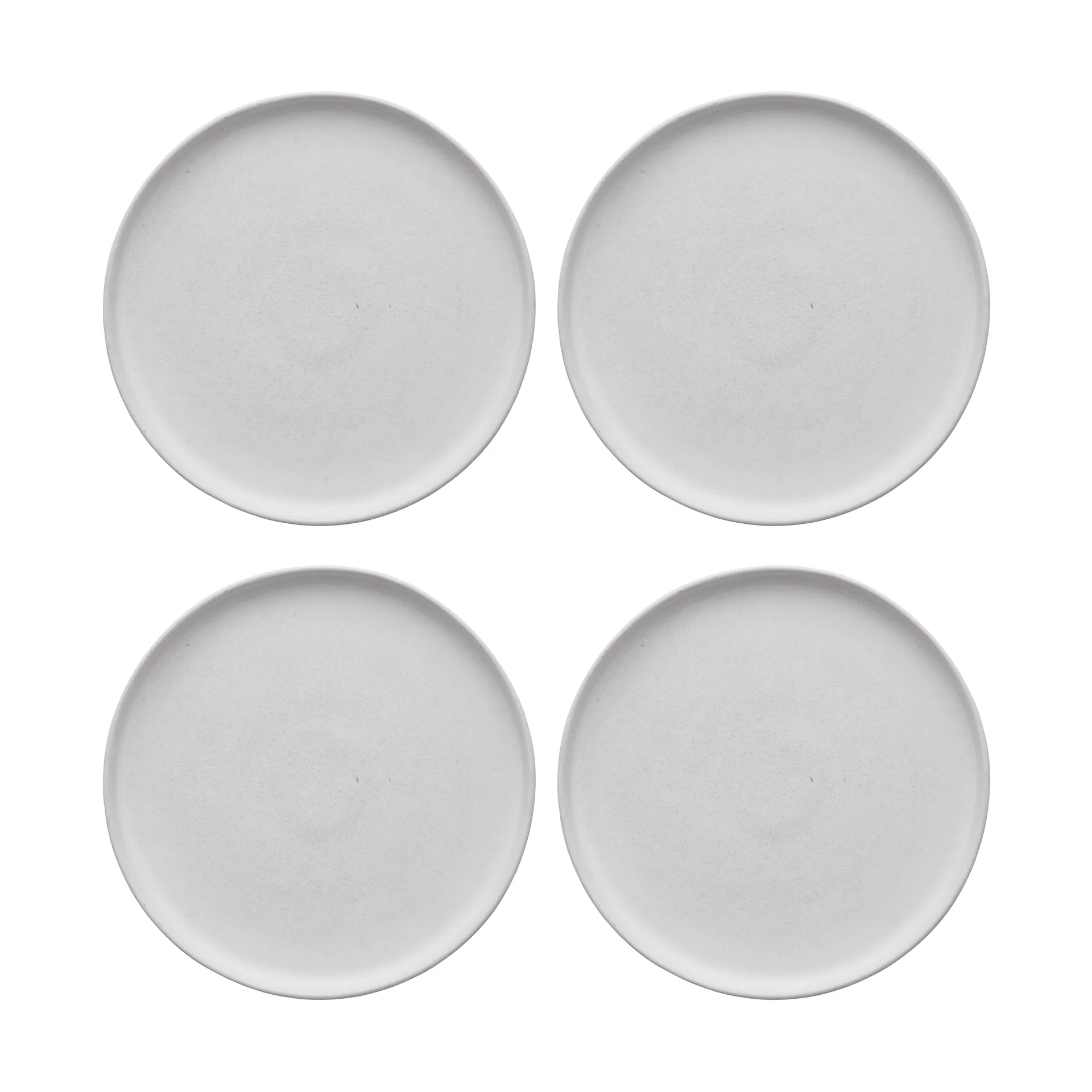 Sandsbro prato pequeno off white, Ø20 cm, conjunto de 4,  Scandi Living