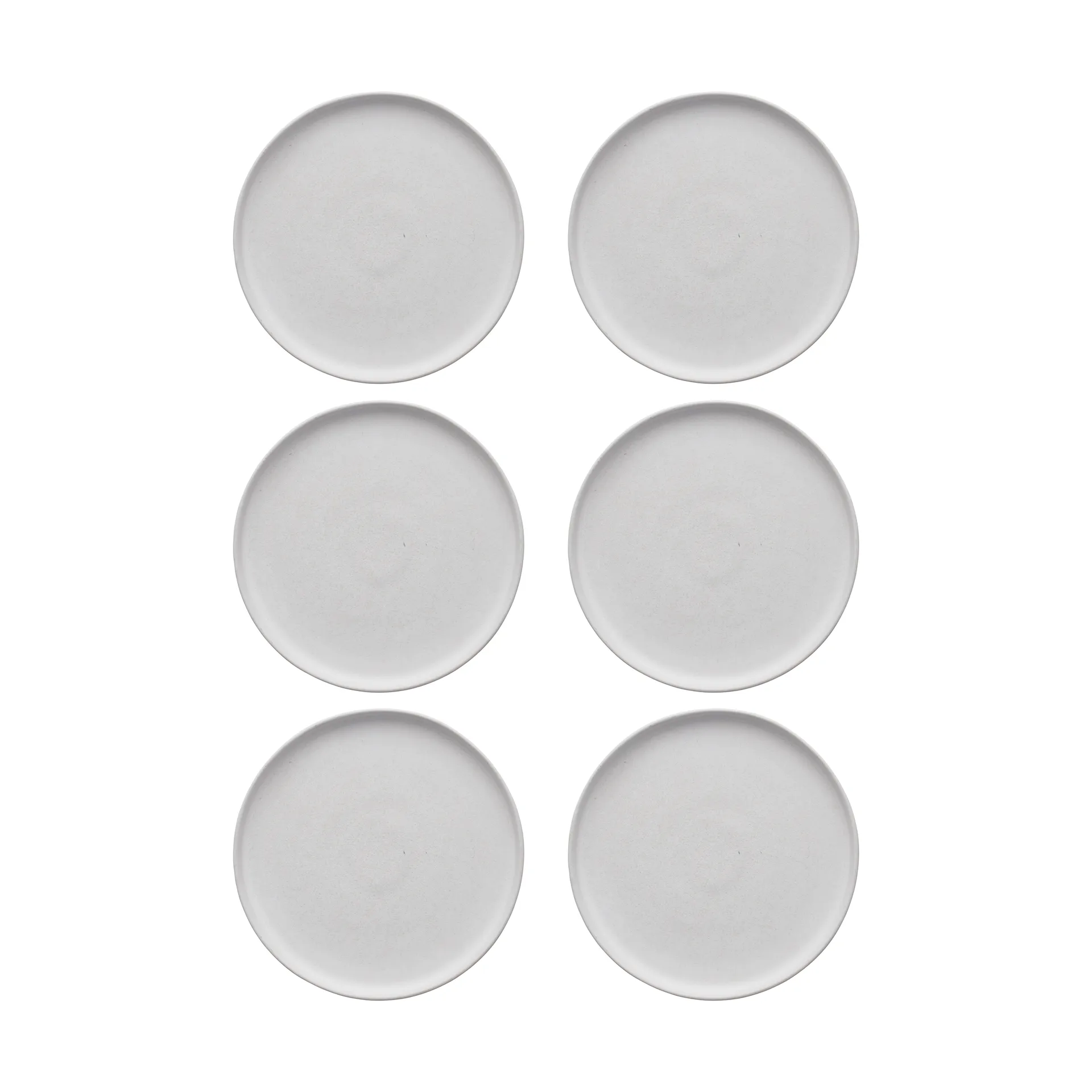 Sandsbro prato pequeno off white, Ø20 cm, conjunto de 6,  Scandi Living