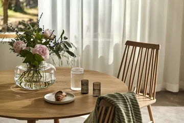 Sandsbro prato pequeno off white, Ø20 cm, conjunto de 6 - Scandi Living