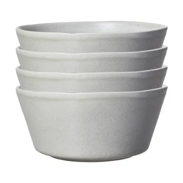 Sandsbro tigela light grey, Ø15 cm, conjunto de 4 - Scandi Living