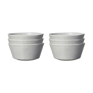 Sandsbro tigela light grey, Ø15 cm, conjunto de 6 - Scandi Living