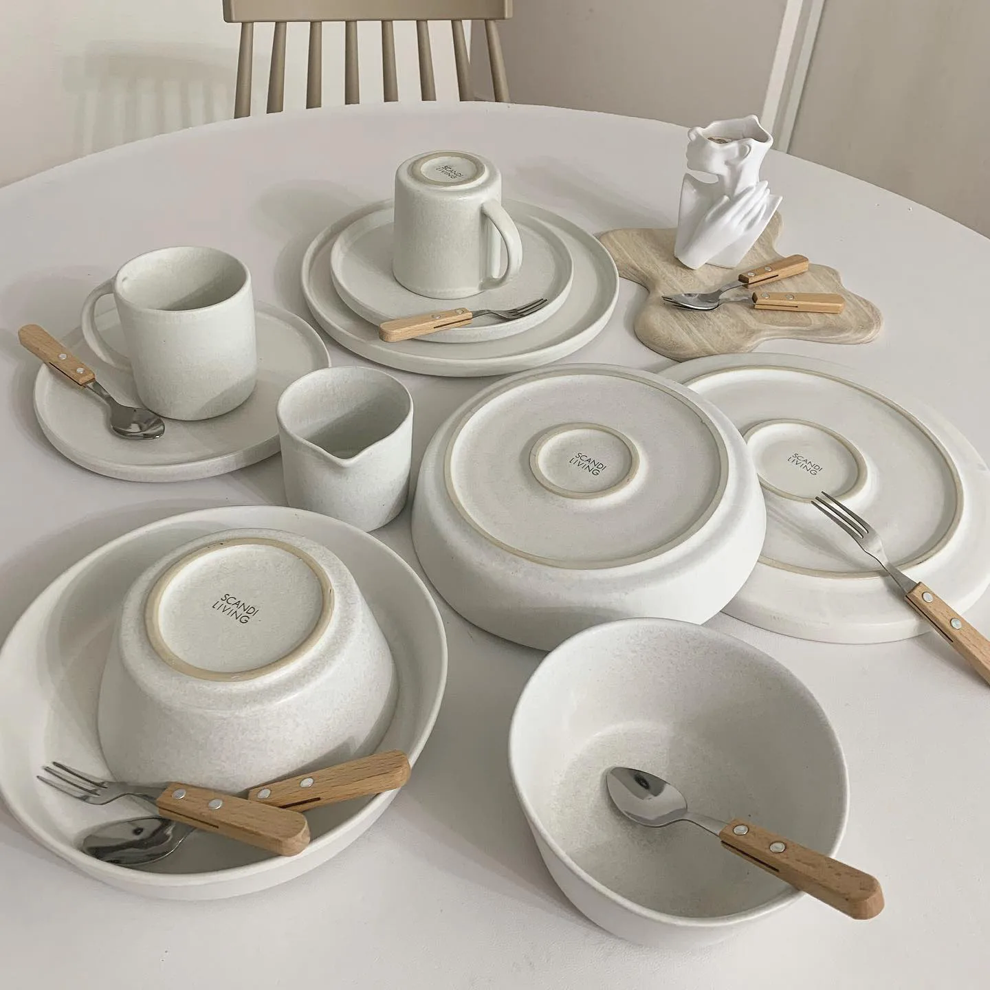 Sandsbro tigela off white, Ø15 cm, conjunto de 4,  Scandi Living