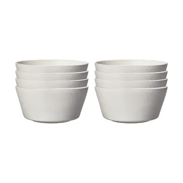 Sandsbro tigela off white, Ø15 cm, conjunto de 8 - Scandi Living