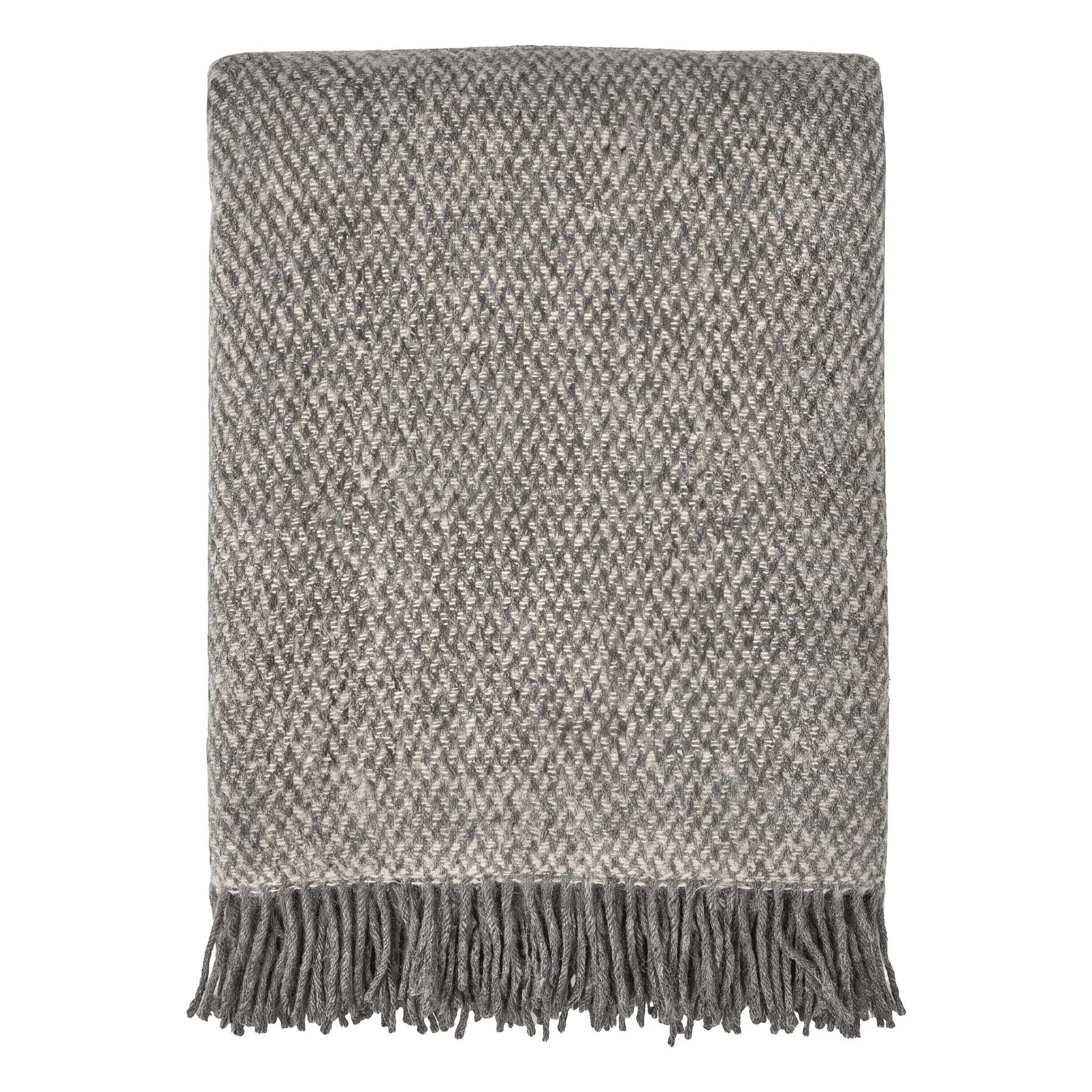 Sandstone manta de lã 130x180 cm, cinza Scandi Living