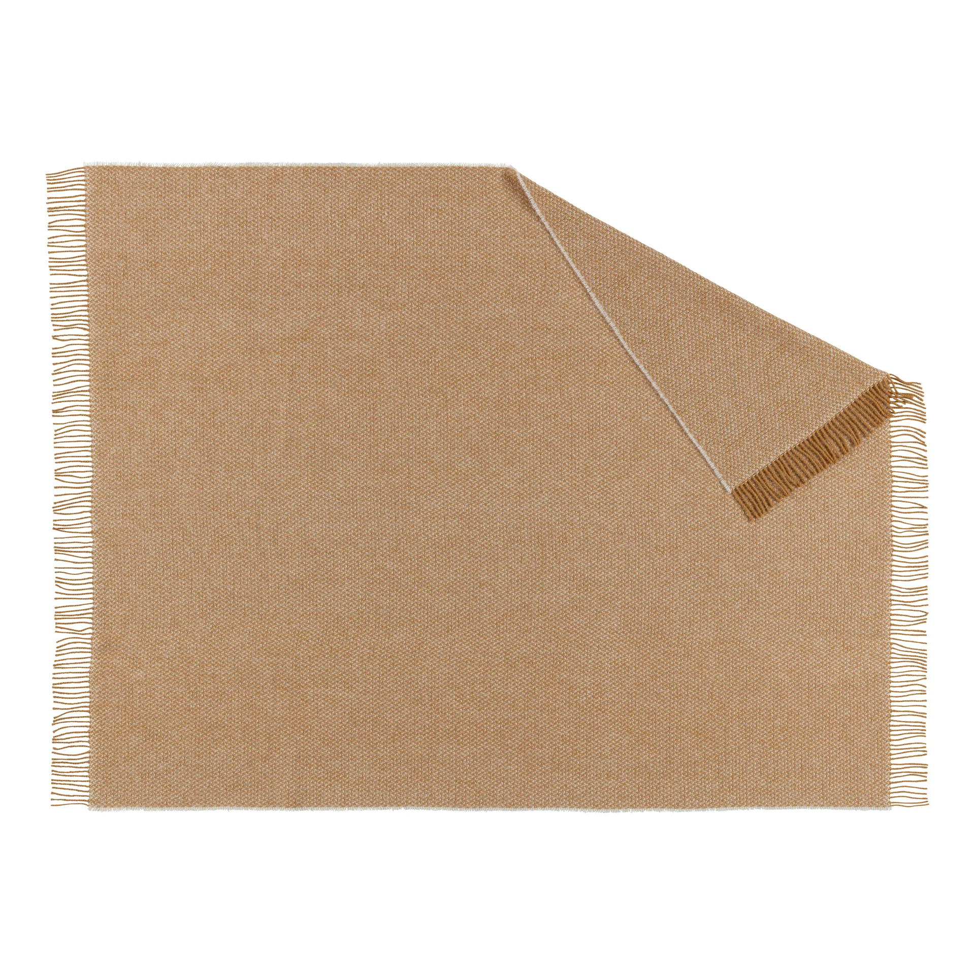 Sandstone manta de lã 130x180 cm, Mustard Scandi Living