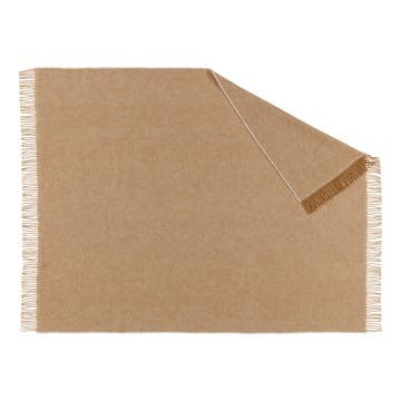 Sandstone manta de lã 130x180 cm - Mustard - Scandi Living