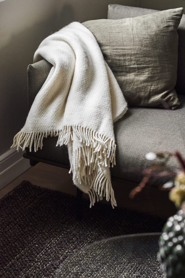 Sandstone manta de lã 130x180 cm, Off-white Scandi Living
