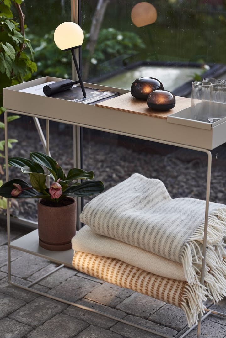 Sandstone manta de lã 130x180 cm, Off-white Scandi Living