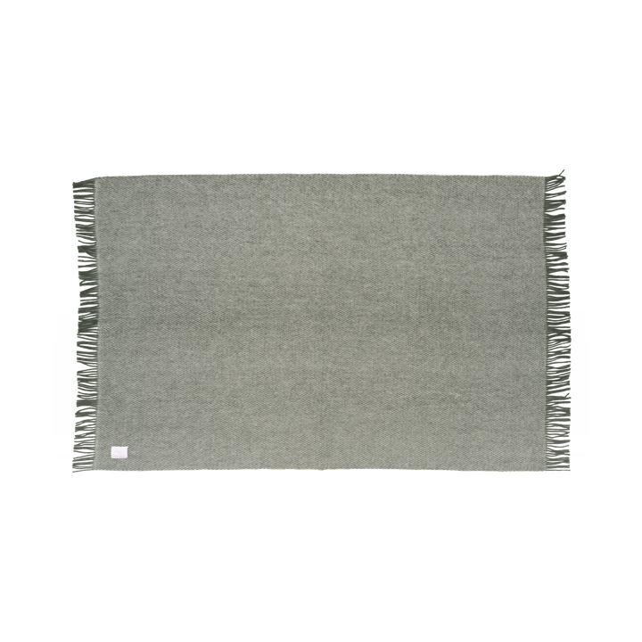 Sandstone manta de lã 130x180 cm, Verde caqui Scandi Living