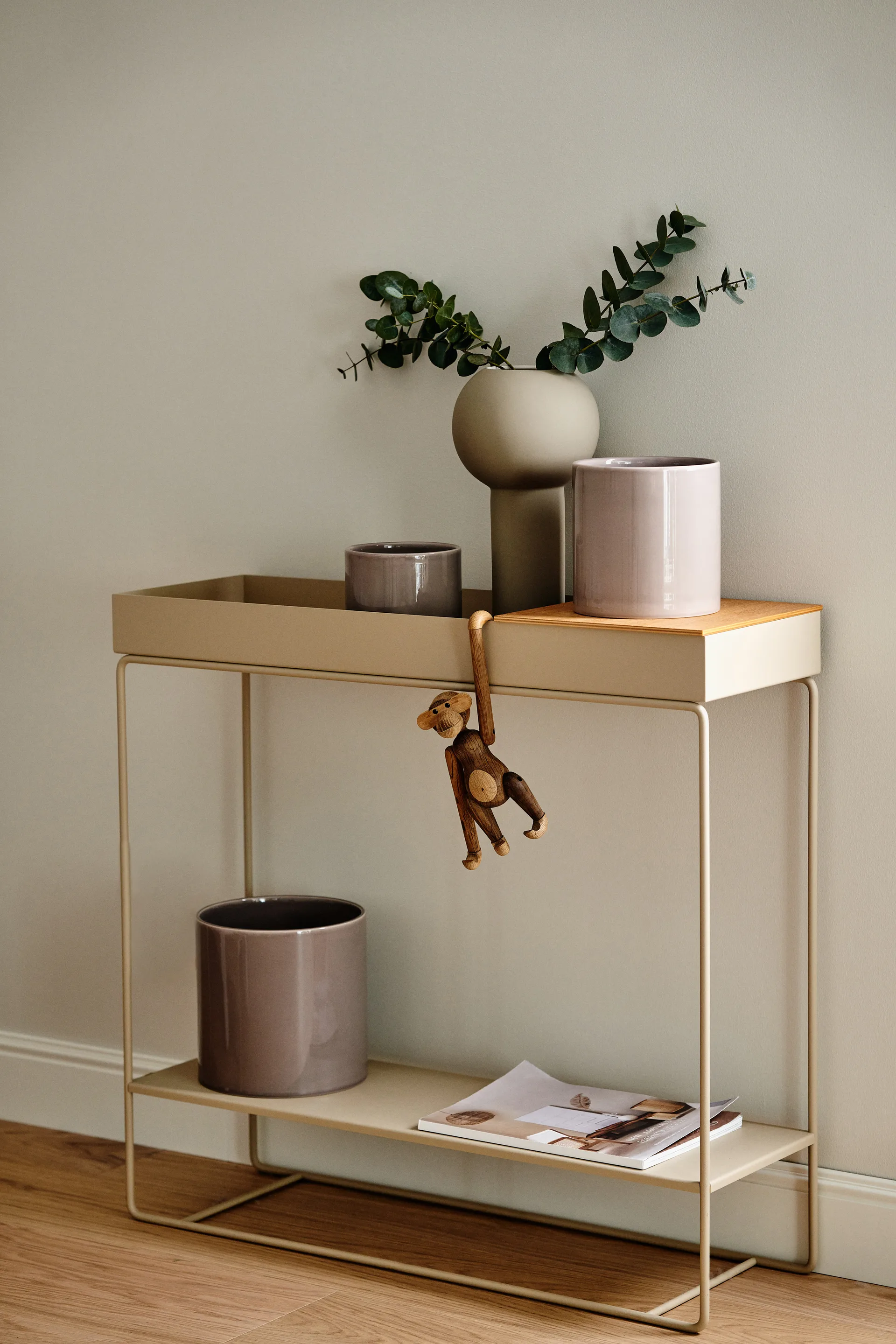 Sleek pote Ø12 cm, Bege Scandi Living