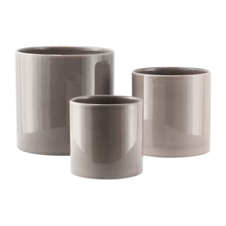 Sleek pote Ø15 cm, Bege Scandi Living
