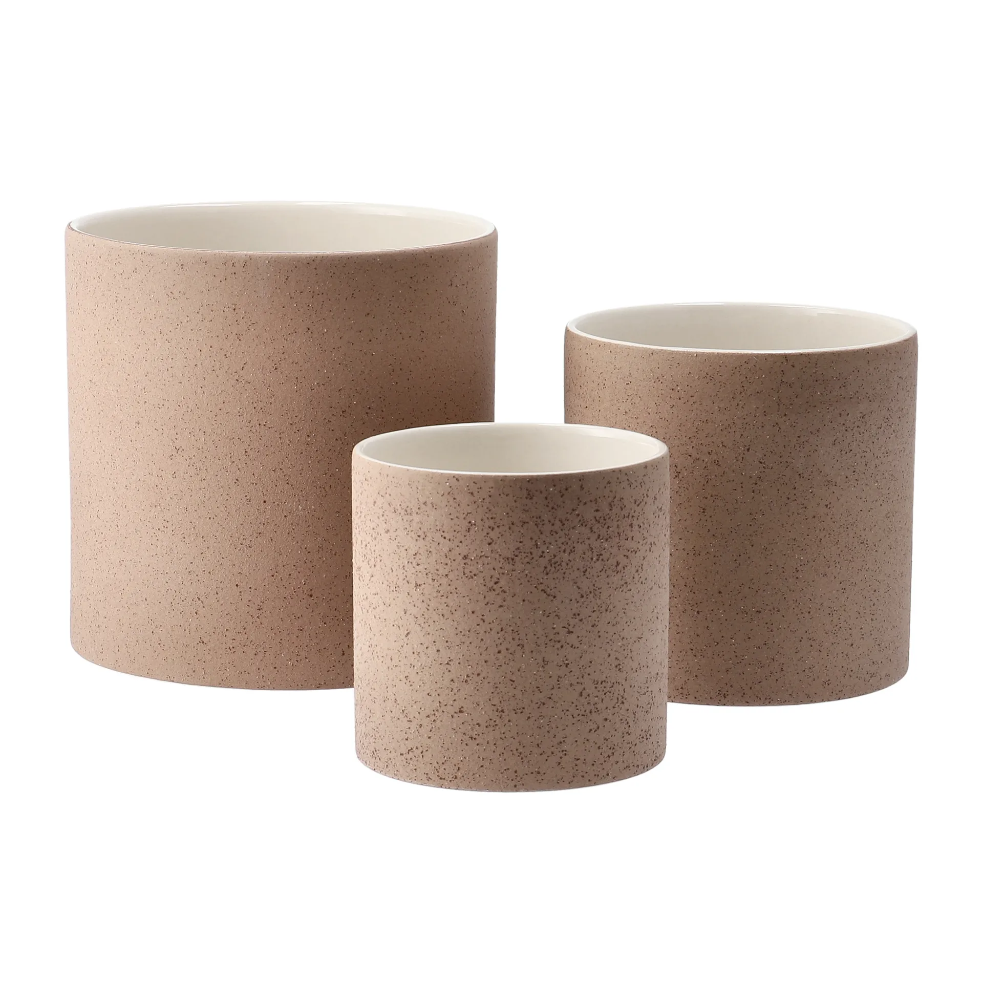 Speckled pote Ø12 cm, Rust Scandi Living