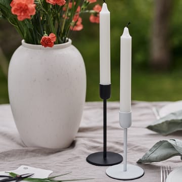 Suporte de velas Arctic 14 cm - branco - Scandi Living