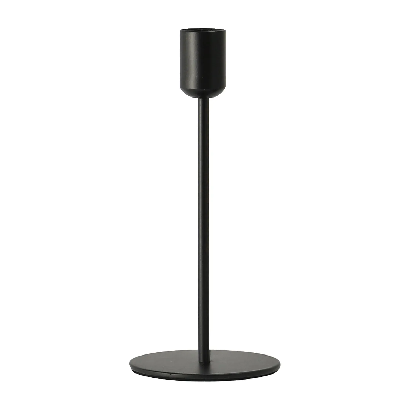 Suporte de velas Arctic 18 cm, preto Scandi Living