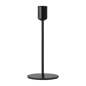 Suporte de velas Arctic 18 cm - preto - Scandi Living