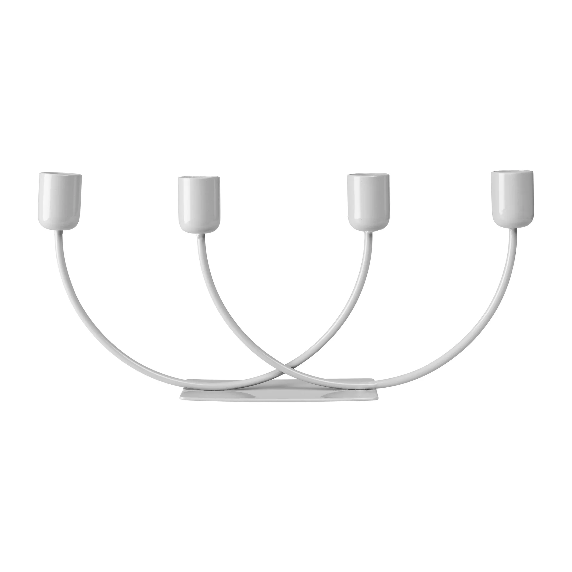 Suporte de velas Joy, Branco Scandi Living