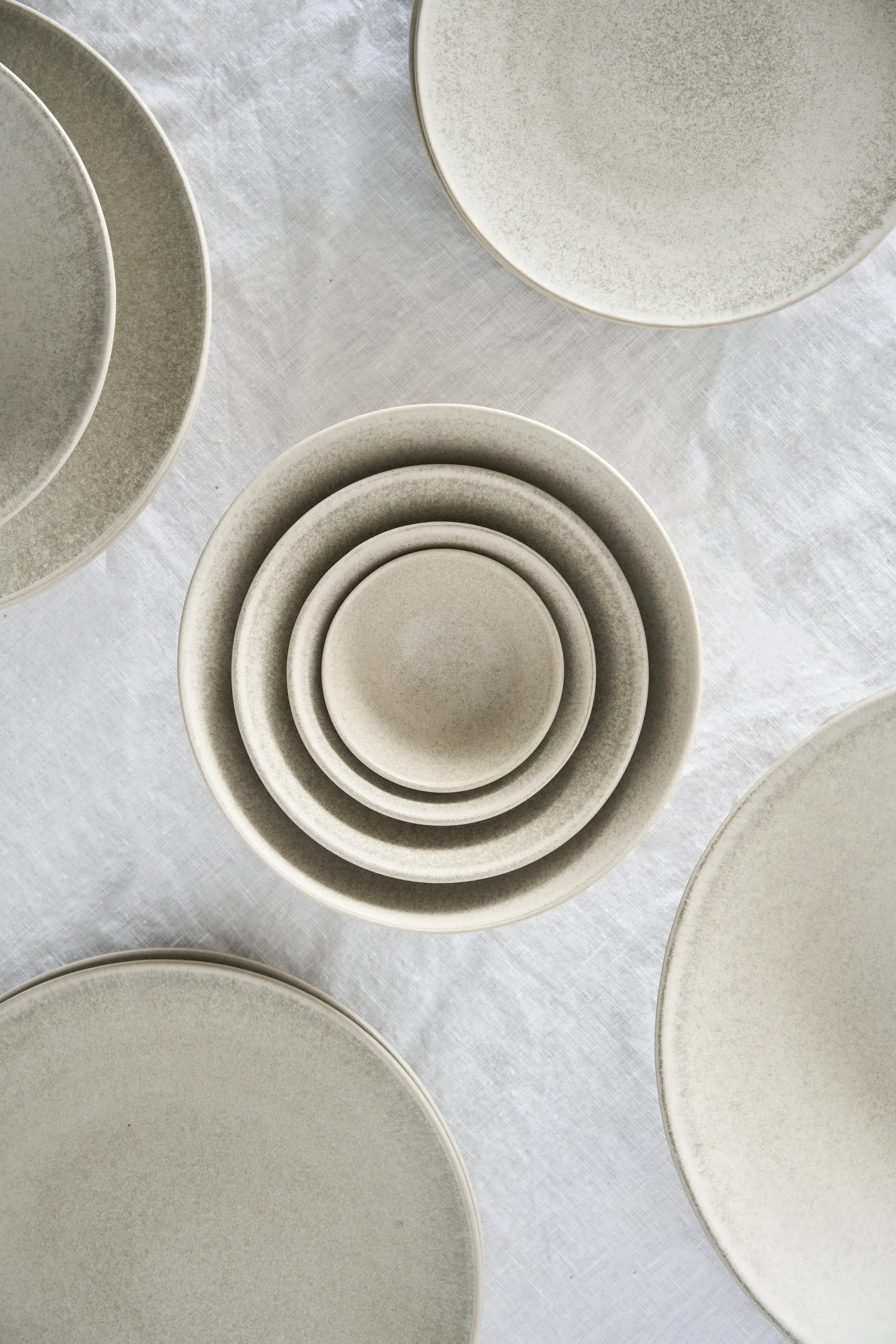 Taça de servir Terra, Bege em grés, Ø9,5 cm Scandi Living