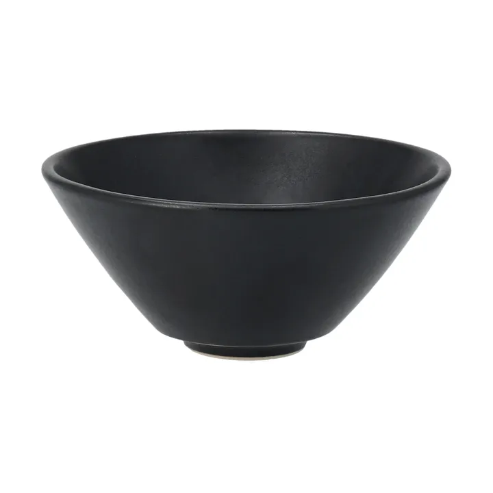 Taça de servir Terra - Preto em grés, Ø12 cm - Scandi Living
