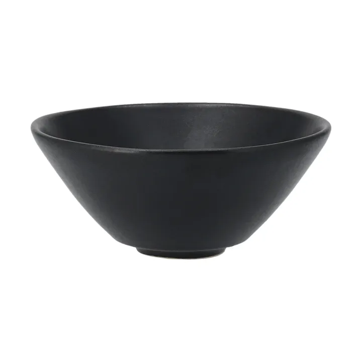 Taça de servir Terra - Preto em grés, Ø9,5 cm - Scandi Living