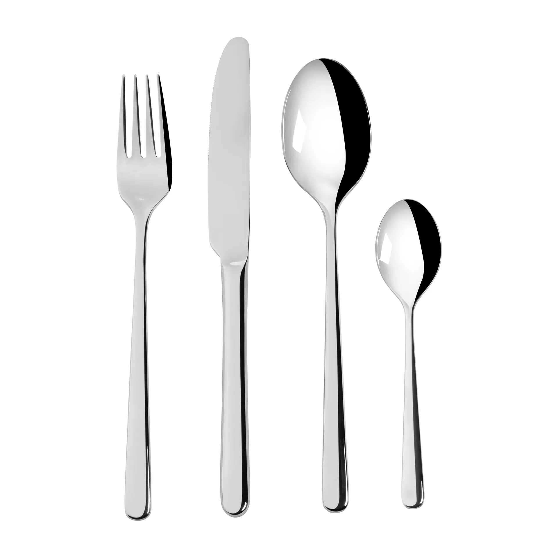 Talheres Polar, 24 peças, Aço inoxidável Scandi Living