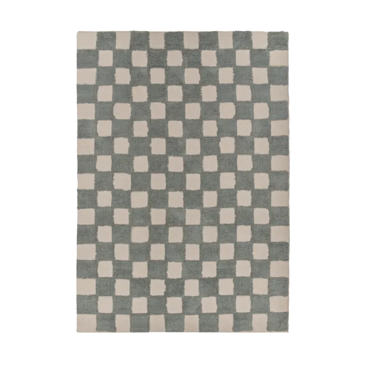 Tapete Checker Play 170x240 cm - Sage - Scandi Living