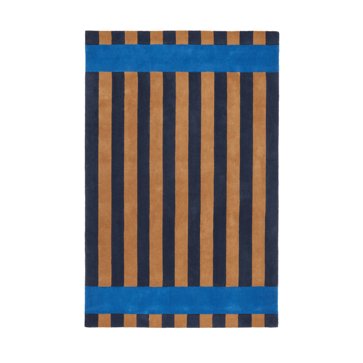Tapete de lã Aisles - Azul, 200x300 cm - Scandi Living