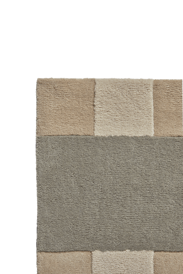Tapete de lã Aisles - Beige, 170x240 cm - Scandi Living