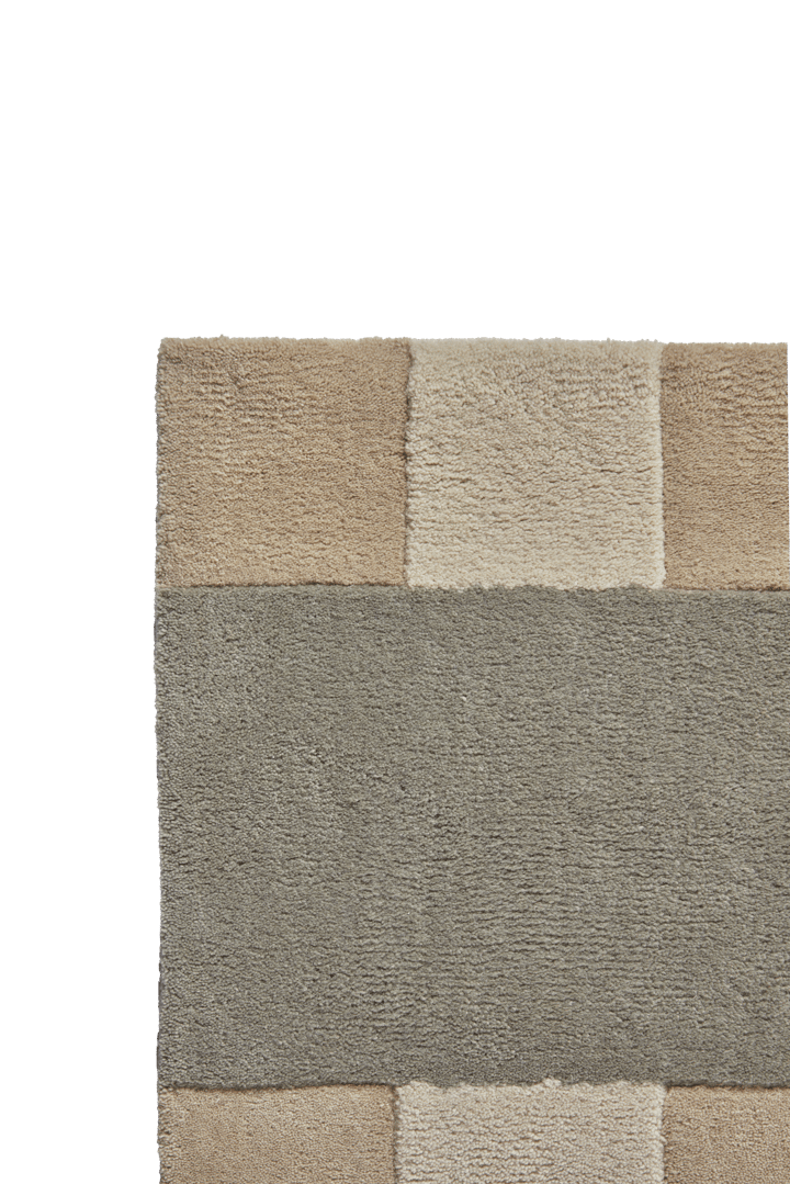 Tapete de lã Aisles, Beige, 170x240 cm Scandi Living