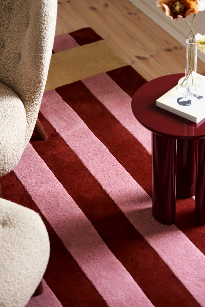 Tapete de lã Aisles, Vermelho, 170x240 cm Scandi Living