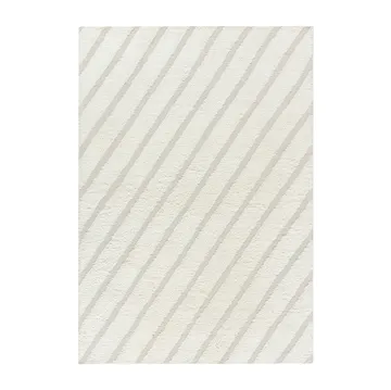 Tapete de lã Cozy line natural branco - 170x240 cm - Scandi Living