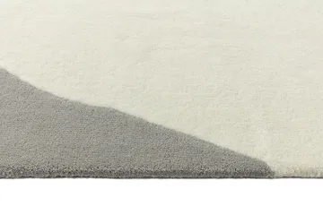 Tapete de lã Flow branco-preto - 170x240 cm - Scandi Living