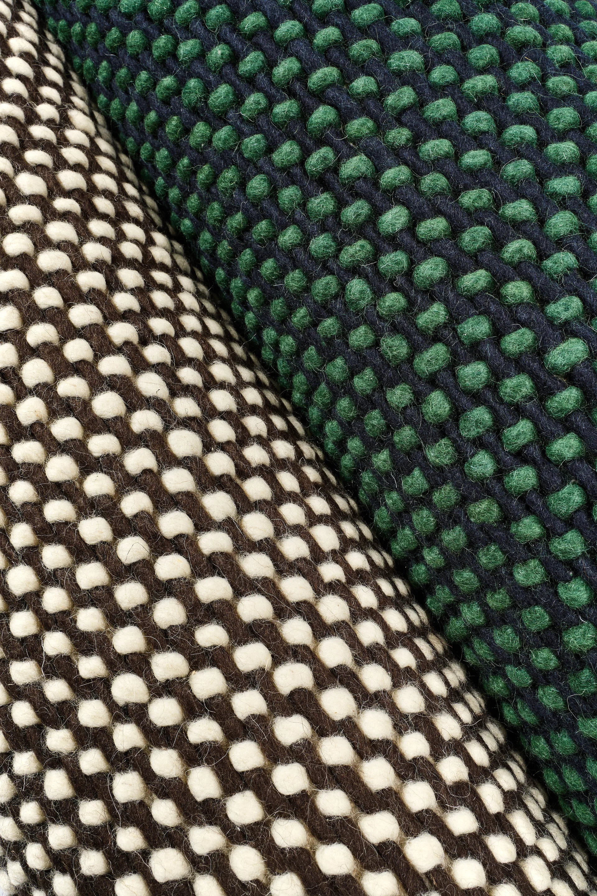 Tapete de lã Hill azul/verde, 170x240 cm Scandi Living